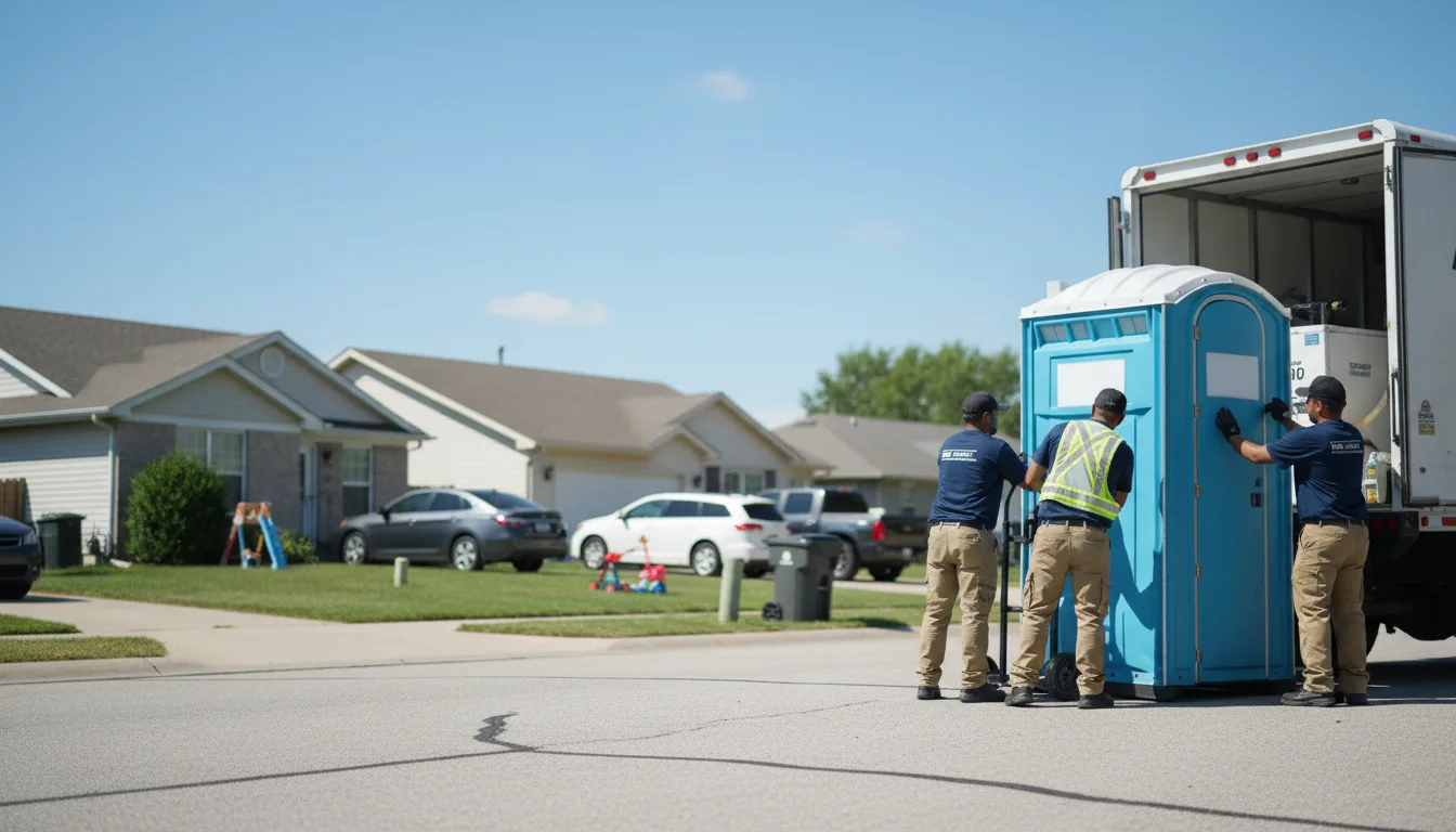 Standard Porta Potty Rentals in German Valley, IL near me
